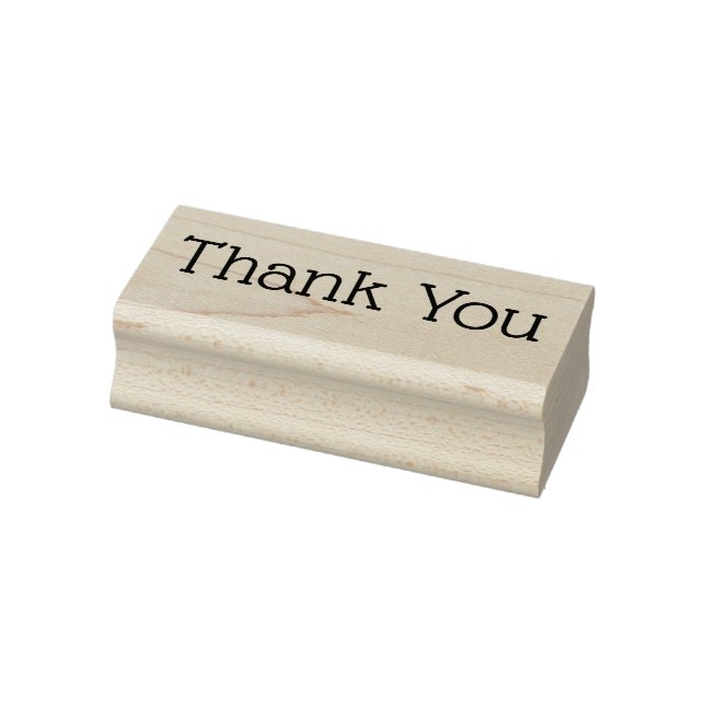 Vielen Dank Serif Schriftart Briefmarke Gummistempel (Stempel)