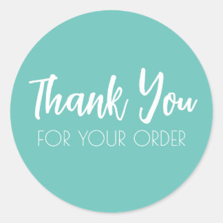 Vielen Dank Siegel Round Stickers