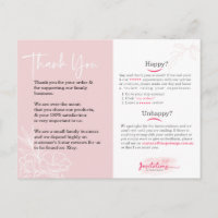 Vielen Dank, Social Media Card. Geschäftsberichte.