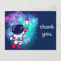 Vielen Dank, Space Birthday Party, Retro Astronaut