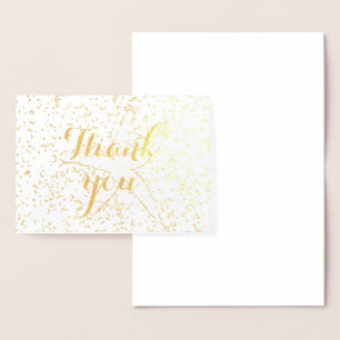 Vielen Dank Starfish Sprinkles Stylish Beach Trend Folienkarte