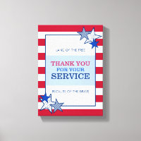 Vielen Dank Stars Stripes Patriotic Veteran Servic
