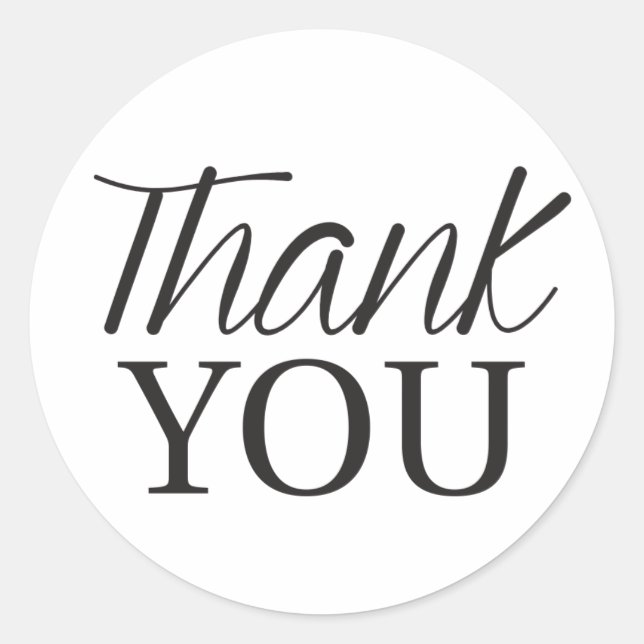 Vielen Dank, Sticker (Vorderseite)