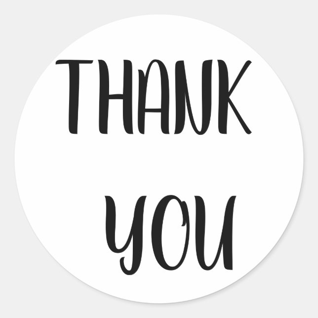 Vielen Dank, Sticker (Vorderseite)