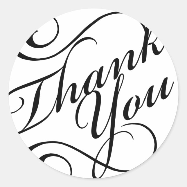 Vielen Dank, Sticker (Vorderseite)