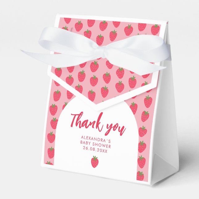 Vielen Dank Strawberry Baby Duwer Gevor Box Geschenkschachtel (Vorderseite)