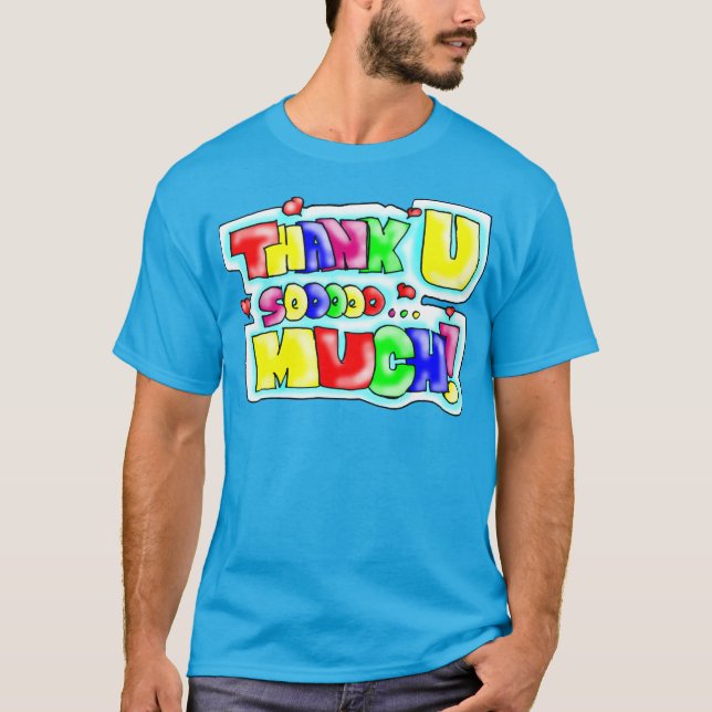Vielen Dank! T-Shirt (Vorderseite)