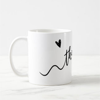 Vielen Dank Tasse-A-Touch der Dankbarkeit mit jede Kaffeetasse