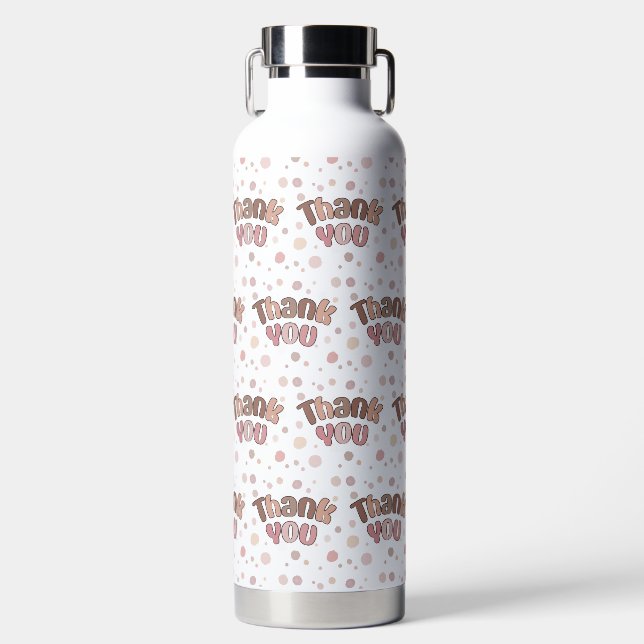 Vielen Dank Trinkflasche (Vorderseite)