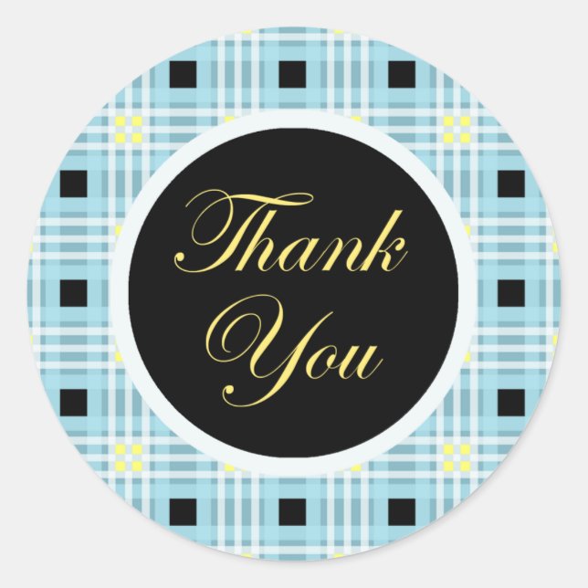 Vielen Dank, Umschlag Aufkleber Sticker (Vorderseite)