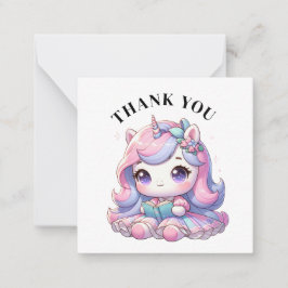 Vielen Dank, Unicorn Card Mitteilungskarte