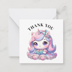 Vielen Dank, Unicorn Card Mitteilungskarte
