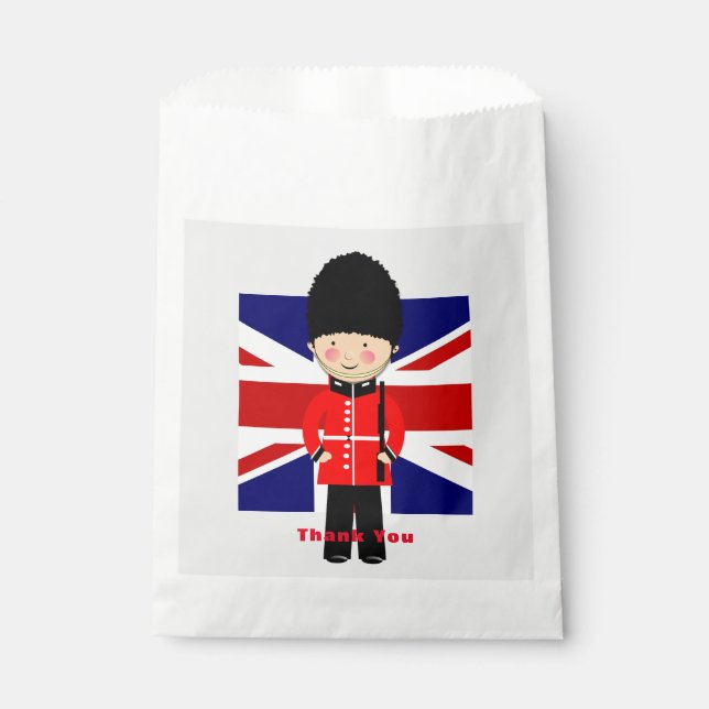 Vielen Dank Union Jack London Theme Geschenktütchen (Vorderseite)