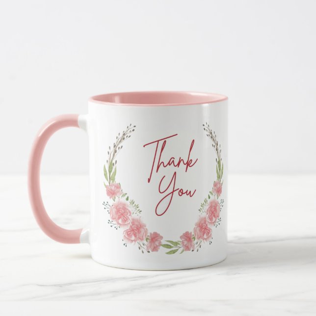 Vielen Dank unter den Blume | Kaffeetassen | (Links)