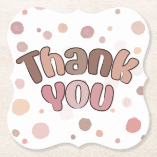 Vielen Dank Untersetzer