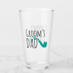Vielen Dank Vater Vater der Groom Fun Moderne Pipe Glas