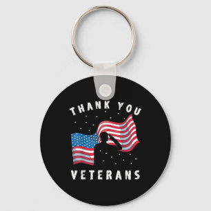 Vielen Dank Veteranen Soldier Us Flag America Memo Schlüsselanhänger