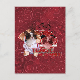 Vielen Dank - Vielen Dank - Chihuahua-Gizmo Postkarte