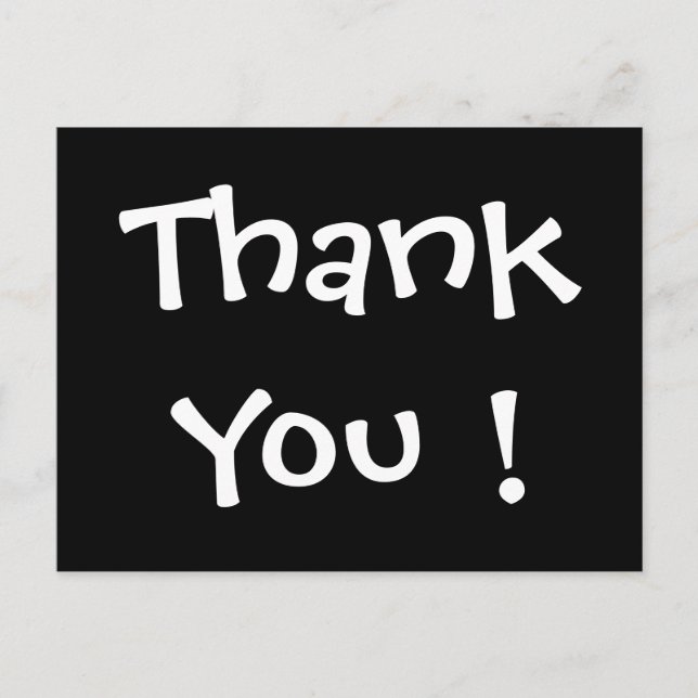 Vielen Dank! von SRF Postkarte (Vorderseite)