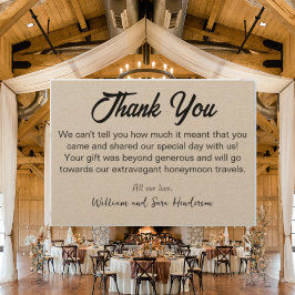 Vielen Dank_Wedding Gäste danke Ihnen Karten