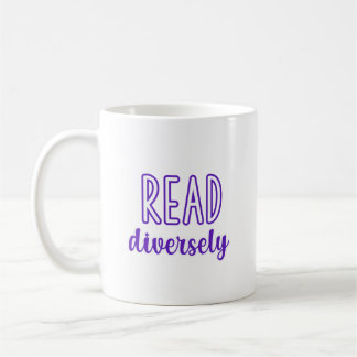 Vielfalt beim Lesen Kaffeetasse