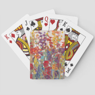 Vielfalt der Blume Spielkarten