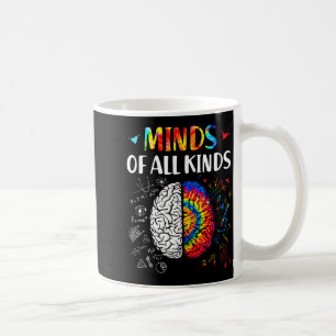 Vielfalt der Gedanken Neurodiversität Autismus-Bew Kaffeetasse