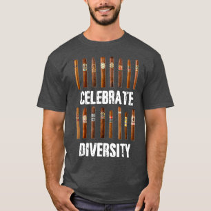 Vielfalt feiern Zigarren rauchen Zigarren rauchen T-Shirt