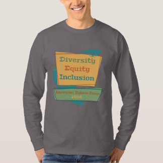 Vielfalt Gleichberechtigung Inklusion; Amerikanisc T-Shirt