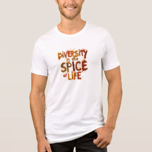 Vielfalt ist die Würze des Lebens - Sicherer Ort Tri-Blend Shirt