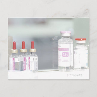 Vielfalt medizinischer Lösungen Postkarte