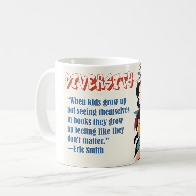 Vielfalt Tasse (Vorderseite Links)