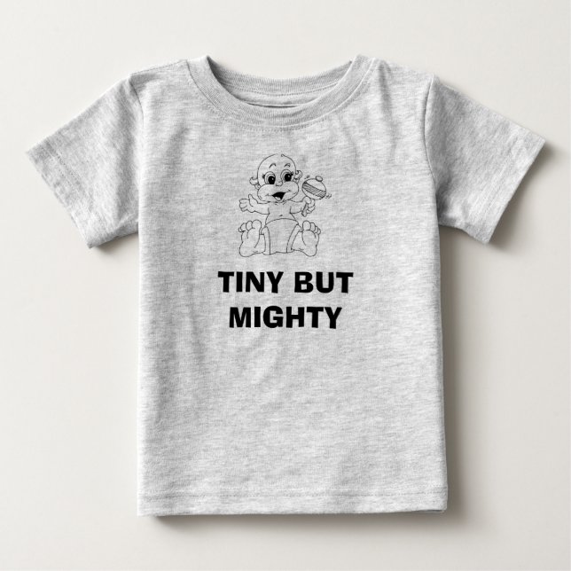 VIELFÄLTIG, ABER VIELLEICHT BABY T-SHIRT (Vorderseite)