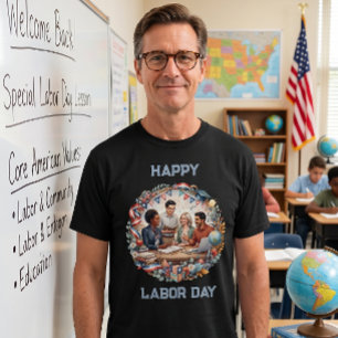 Vielfältiges Lehrertream zum patriotischen Tag der T-Shirt