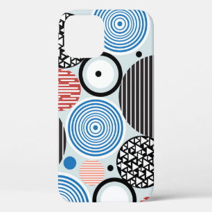 Vielfarbige Kreise, grafisches Musterdesign. Case-Mate iPhone Hülle