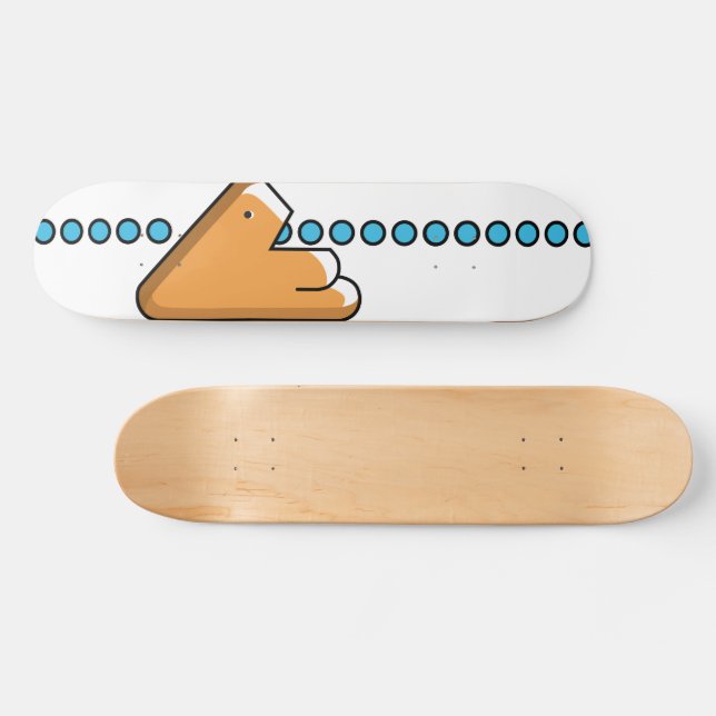 Vielfraß Skateboard (Horizontal)