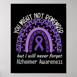 Vielleicht Alzheimerheimer's Bewusstseinsmontag ni Poster
