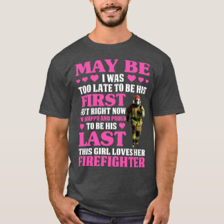 Vielleicht ist dieses Mädchen Lieben ihr Feuerwehr T-Shirt