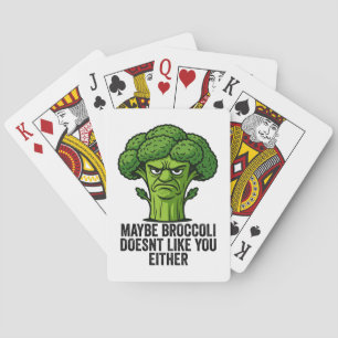 Vielleicht mag Broccoli dich auch nicht Spielkarten