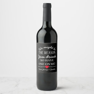 Vielleicht sind wir der Grund, warum Sie Bosswein  Weinetikett