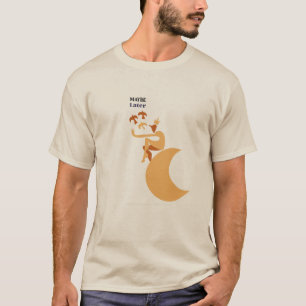 "Vielleicht später" Entspannter Moon-Sitter-T - Sh T-Shirt