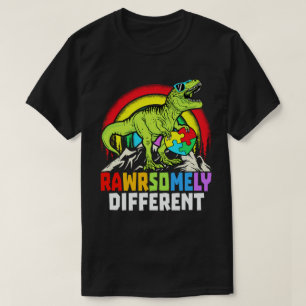 Vielmehr etwas Anderes Dinosaurier Autismus Bewuss T-Shirt