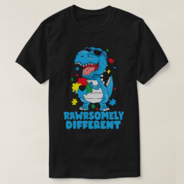 Vielmehr etwas Anderes Dinosaurier Autismus Bewuss T-Shirt