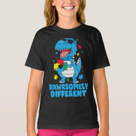 Vielmehr etwas Anderes Dinosaurier Autismus Bewuss T-Shirt