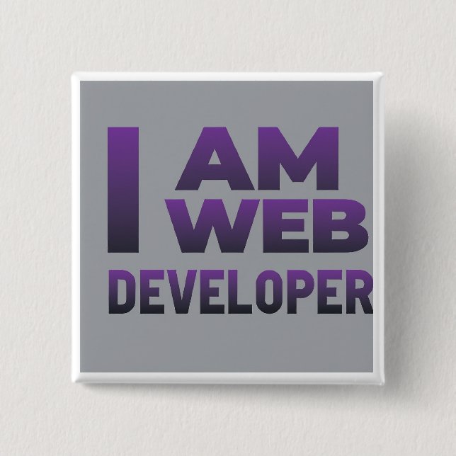 Vielseitiges Element für den Webdesign-Platz Button (Vorderseite)