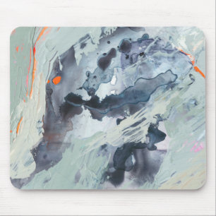 Vielstimmiges Meer - Blau Mousepad