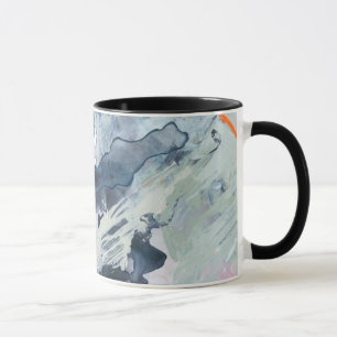 Vielstimmiges Meer - Blau Tasse