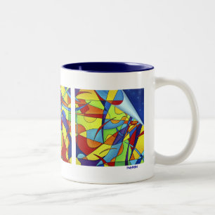 Vielzwecktrinkgefäß Zweifarbige Tasse