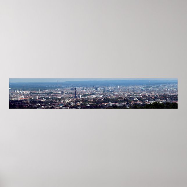 Vienna Austria Panorama Poster (Vorne)