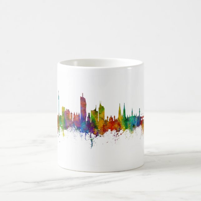 Vienna Austria Skyline Kaffeetasse (Mittel)